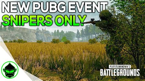 Event mode will be unranked, but you will earn bp for participating. NEW PUBG EVENT MODE - ONE SHOT ONE KILL | PUBG SNIPERS ...