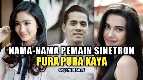 Check spelling or type a new query. Segera Tayang Di SCTV | Nama-nama pemain sinetron Pura ...