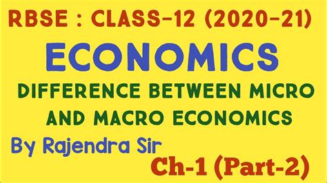 Rbse class 12 geography notes in hindi medium and english medium pdf download are part of rbse class 12 notes. #2 RBSE ECONOMICS in Hindi Class-12 Chapter-1 (Part-2 ...