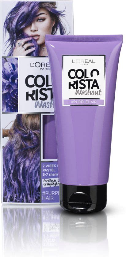 This was especially important with bleaching services, which could be quite irritating to the scalp. L'Oréal Paris Colorista Washout Hair Dye - Purple - 1 to 2 ...