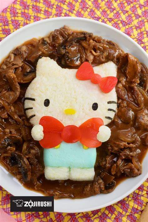 Zojirushi rice cooker is available in different models, and each one performs different functions designed to provide help to homeowners who regularly perform a lot of tasks in. Hello Kitty Hayashi Rice (Hashed Beef with Rice ...