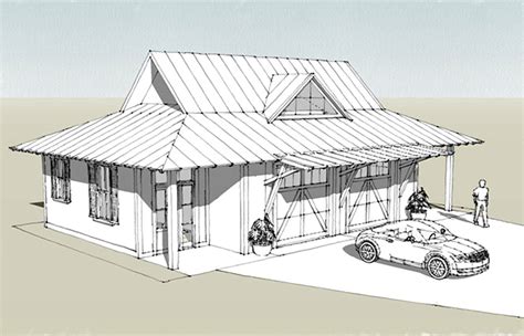 Full set of drawings to start construction. Tideland Haven Garage - | Southern Living House Plans