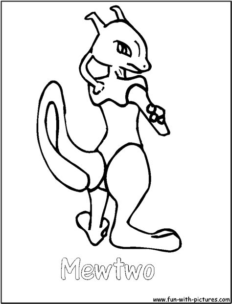 These pokemon coloring pages to print are suitable for kids between 4 and 9 years of age. Coloring Pages Pokemon Mewtwo - Coloring Home