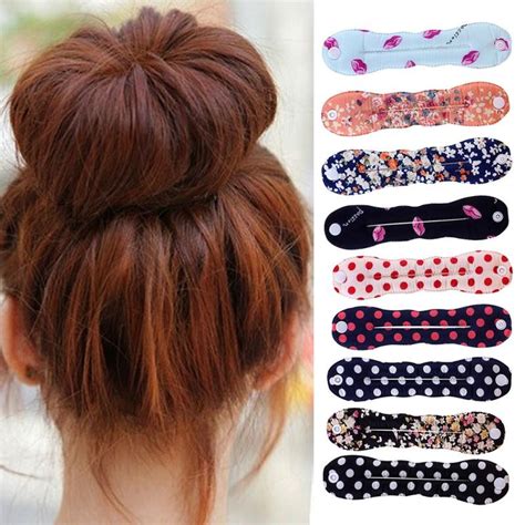 This is for stylish hair donut ring style bun maker from the house of beauty. TripleClicks.com: 5pcs Hair Styling Magic Donut Bun Maker