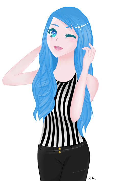 Blue haired 3d babe sucks cock and gets fucked. Blue haired anime girl. by KingParkz on DeviantArt