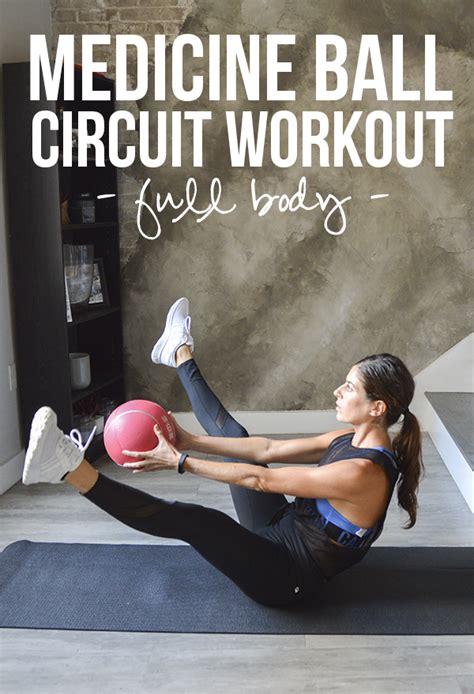 It can also help burn more calories initially as you may be able to move more total weight (depending on. 10 or 20-Minute Med Ball Full-Body Circuit Workout | Pumps ...