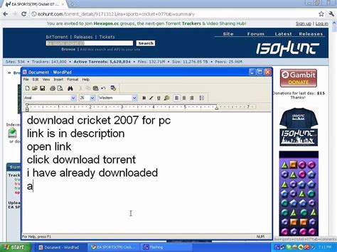 The developers of this game were ea canada and also hb studios and the publishers of this game ea sports. Serial Key For Cricket 07 - doever