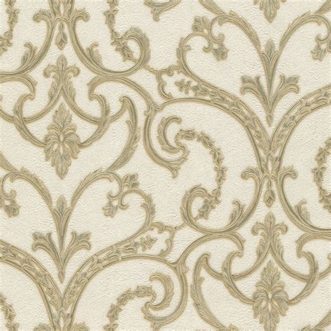 A collection of the top 87 gold and white desktop wallpapers and backgrounds available for download for free. Emiliana Lusso Principessa Damask Wallpaper Cream, Gold ...