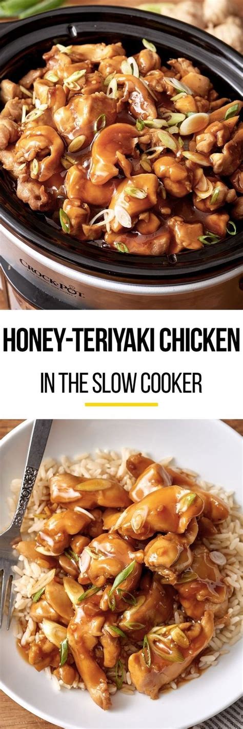 Tasty teriyaki chicken (crock pot) print recipe print recipe with picture. Slow Cooker Honey Teriyaki Chicken | Recipe | Recipes ...