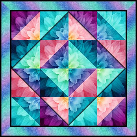 Layout ideas/free downloadable design sheets to inspire you! Free Pattern - Dreaming in Color - eQuilter Blog