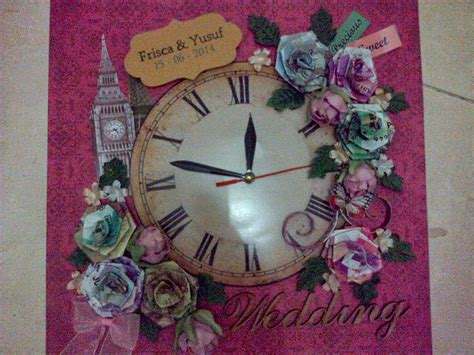 Bahan mahar background dan mesin jam, edisi black or white: Mahar Hantaran Surabaya: Mahar Jam Cantik