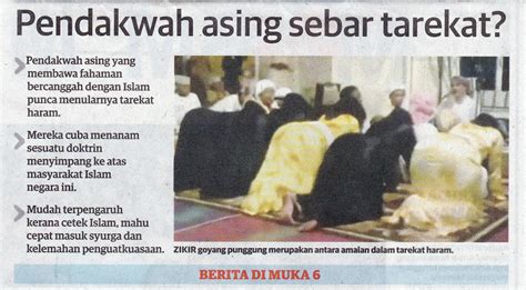 Ajaran Sesat Atau Salah Tarekat? - Jangan Keliru Dan ...
