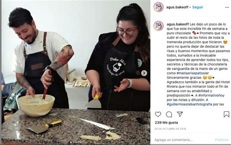 Extraño instalarme en tu casa. Otro escándalo en "Bake off": Agustina Fontenla tampoco habría cumplido el reglamento