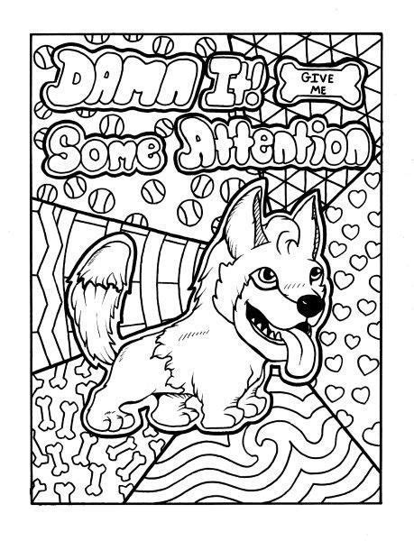 Swear word coloring pages swear word coloring pages bestof best swear word coloring books a. Dog - Adult Coloring page - swear. Get 14 FREE printable ...