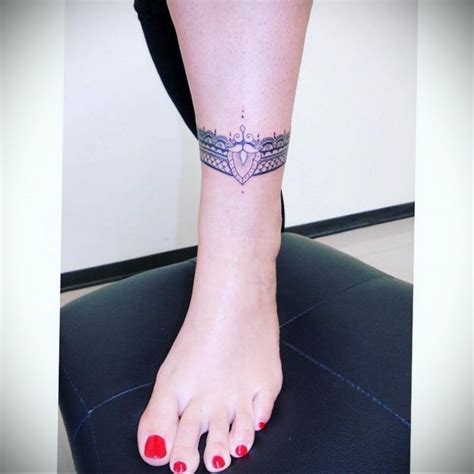 Maybe you would like to learn more about one of these? photo example leg shackle tattoo 07.10.2019 №013 -leg ...