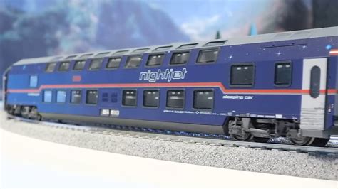0 234 0 july 28, 2021. 【HO】LS models 97024 OBB Nightjet & ESU SBB Am4/4 - YouTube