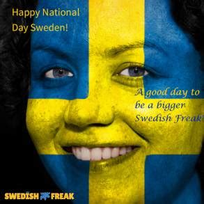 Previously called swedish flag day (svenska flaggans dag), the swedish parliament changed the name to its. Happy National Day Sweden! - Swedish Freak