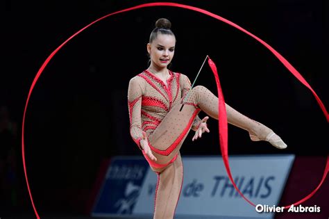 The sisters made rapid progress over the years and, as arina suffered a major setback in qualification as she put a knot in her first ribbon and then her. Dina AVERINA (Russia) ~ Ribbon @ Grand Prix Thiais 2017 ...