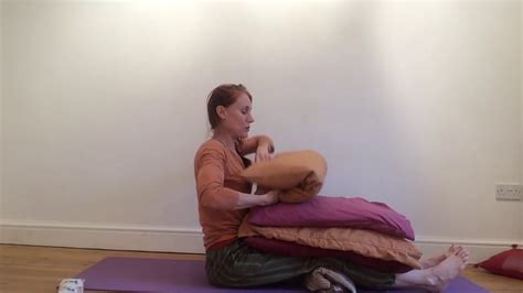 Notice where the body may be dropping and. Restorative Yoga Poses - YouTube