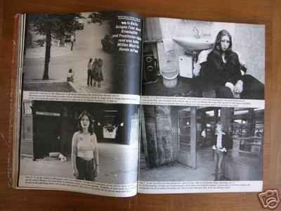 Christiane vera felscherinow, nota anche con lo pseudonimo di christiane f. Reportage Stern magazine 1978