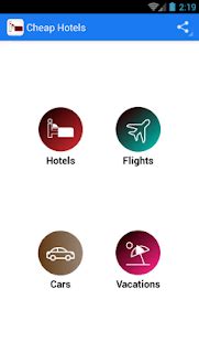 You can find cheap hotels, expensive hotels, or whatever else you want, really. Cheap Hotels - Hotel Booking - Apps on Google Play