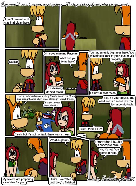 Please, you've gotta make a new comic with. Rayman Second adventure chapter 1 - part 2 by ...