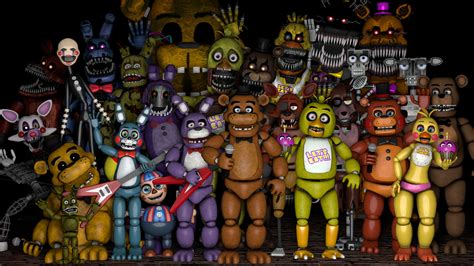 I'm trying to download a freddy fazbear's pizzeria model and animatronics models i'm back form making game update and video form youtube. Five Nights at Freddys Wallpapers (80+ images)