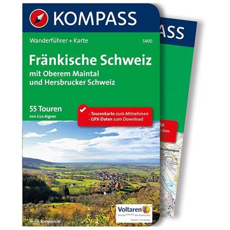 Täglich bestens informiert aus erster hand! Kompass Fränkische Schweiz mit Oberem Maintal ...