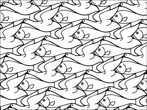 Some of the coloring page names are alphabet letters coloring, mc escher clipart 20 cliparts images on, vintage 1980s escher t shirt w drawing hands size, wallpapers 2560x1600 mc escher, escher optical illusion artworks geometry animals, letter m outline bubble letter m, geometric escher pattern. Mc Escher Coloring Pages Download - Coloring For Kids 2019