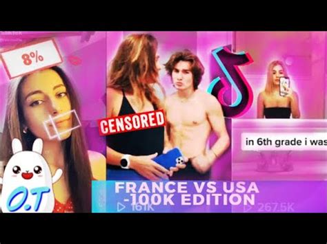 (influencemarketinghub) a 2019 study showed that there was a boost in the total number of tiktok users in the united states by about 5.5 times in just 18 months. Tiktok France VS USA - YouTube