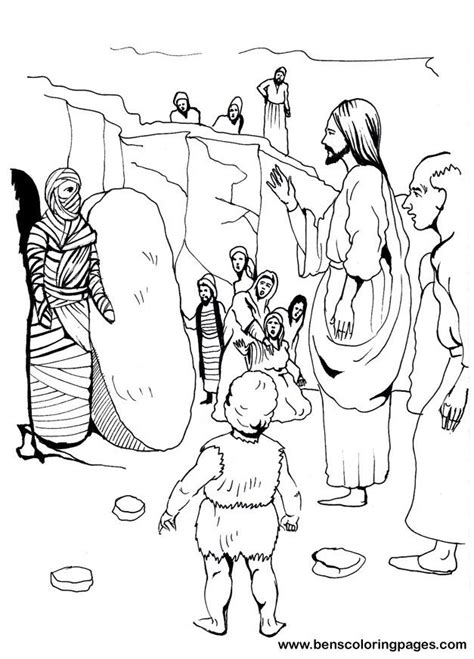 Find the perfect jesus lazarus stock photos and editorial news pictures from getty images. Jesus Raises Lazarus Coloring Page - Coloring Home