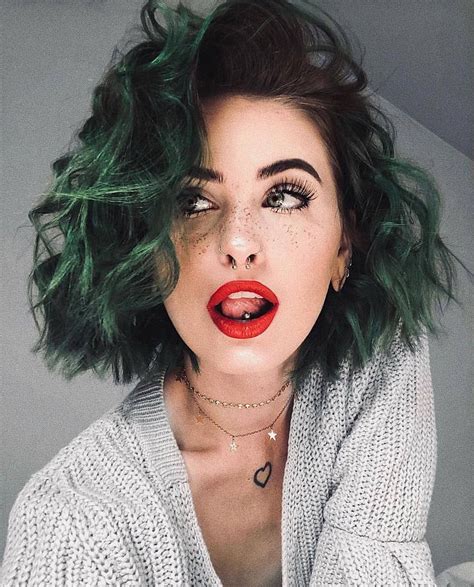 It is also an easy one because both according to experienced colorists, nothing could describe a stunning forest green hair color. BESERK on Instagram: "🌲🌲🌲 @crankee_ is an absolute dream ...