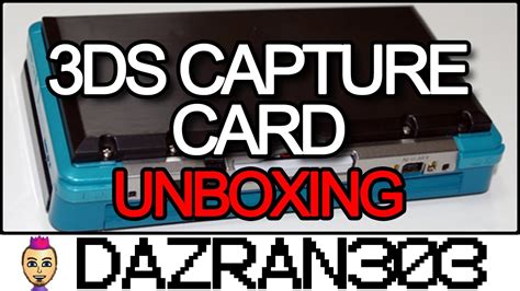 Check spelling or type a new query. 3DS Capture Card Unboxing - YouTube