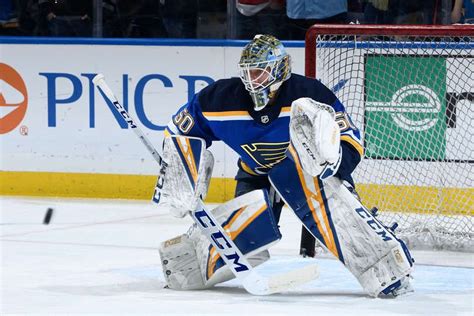 Members should beware of an email informing them their password is about to expire. ST. LOUIS, MO - DECEMBER 11: Jordan Binnington #50 of the St. Louis Blues makes a save during ...