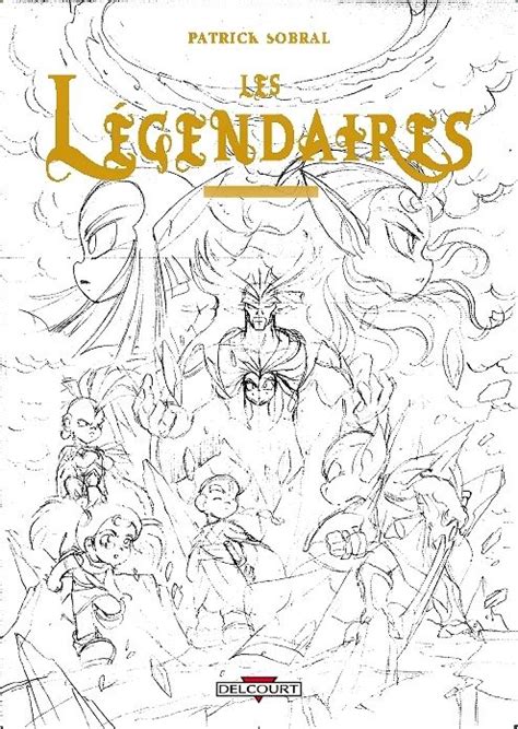 Coloriage les légendaires coloriages coloriage imprimer. Croquis pour le tome 3 | Croquis, Art, Tome