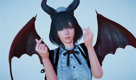 The cafe only opens at night and customers are served by the girls. Succubus Cafe | Gamehypes