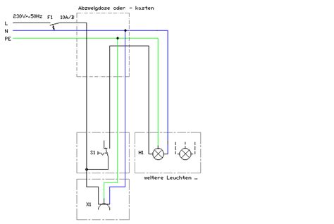 Pir oder präsenzmelder von gira oder b+j. Schaltplan Wechselschaltung Mit Zwei Steckdosen - Wiring ...