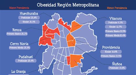 Encuentra este pin y muchos más en mapa santiago, de isaac g.bravo. Obesidad Región Metropolitana - IPSUSS