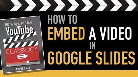 The video you uploaded to your drive will be one of your options to select. Insert a Video into Google Slides Presentation - YouTube