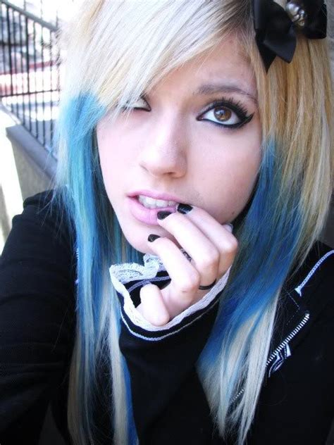 Share to twitter share to facebook share to pinterest. Leda- Blonde -n- Blue Hair by LedaMonsterBunnyLove on ...