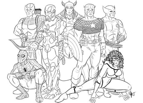 To print, hover over the image and click the printer icon. Free Printable Avengers Coloring Pages AZ Coloring Pages ...