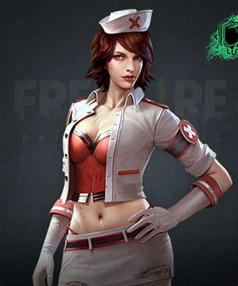 Free fire alok character has a special ability named drop the beat which has significantly increased his fan following. Video Game Royal Battlegrounds White Free Fire Olivia Jacket