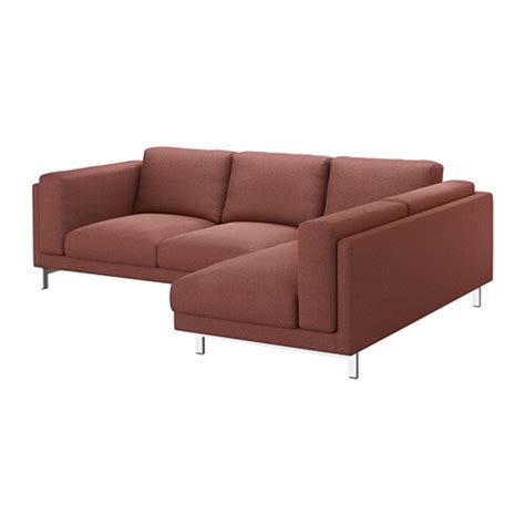 Beste nockeby sofa von nockeby sofa tenö light gray wood ikea. NOCKEBY Sofa - with chaise/chrome plated - IKEA