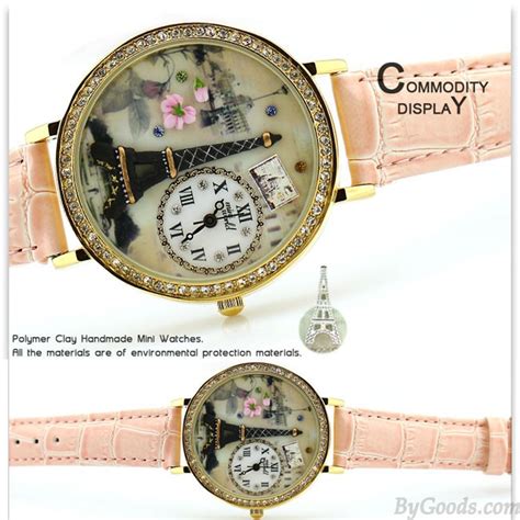 Travel here in summer to view the waters at their deepest blue overlooked by towering mountains. Romantic Eiffel Tower Polymer Clay Watch | Fashion Watches ...