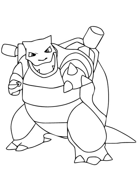 You can also color these coloring pages online. Blastoise from Pokemon Coloring - Play Free Coloring Game ...