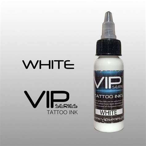 Blackstone tattoo supply / material para el tatuaje. Vip Series Tattoo Ink White 30 ml - Tinta blanca para tatuar