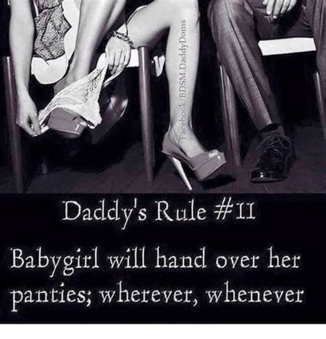 His natural impulse is to watch over you and check in regularly to make sure you're doing ok. Daddy's Rules Yes Daddy Please Daddy Thank You Daddy Good ...