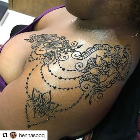 Henna tattoo has gained a lot of popularity and all for the right reasons. Pin by Brittany Scott on Tattoo idea | Henna tattoo ...