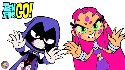 Teen titans go cake toppers 15 x 2 precut rice paper or icing cup cake. Teen Titans Go! Coloring Book Raven and Starfire Coloring ...