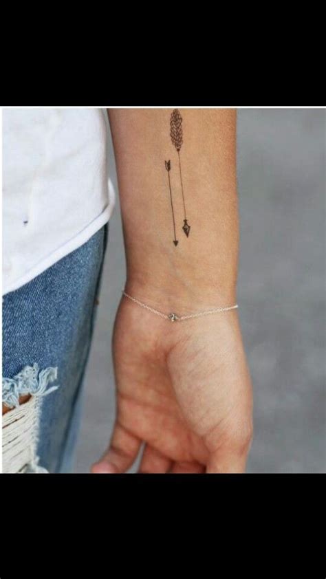 Pretty slim arrow wrist tattoo. Pin by Womens Tattoo Ideas on Tattoo Models For Womens ...